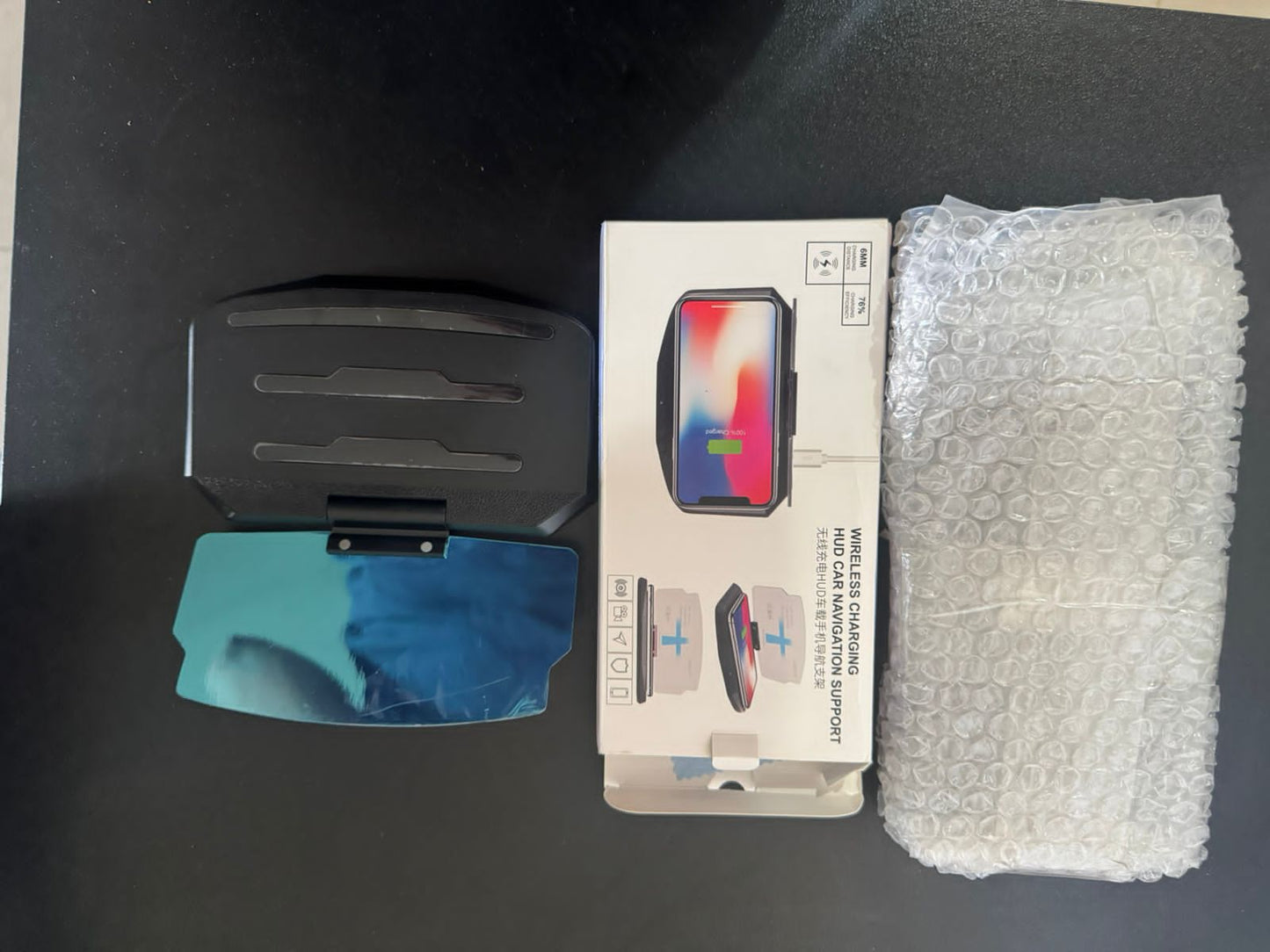 Mirror reflection wirless charger