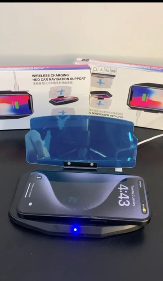 Mirror reflection wirless charger